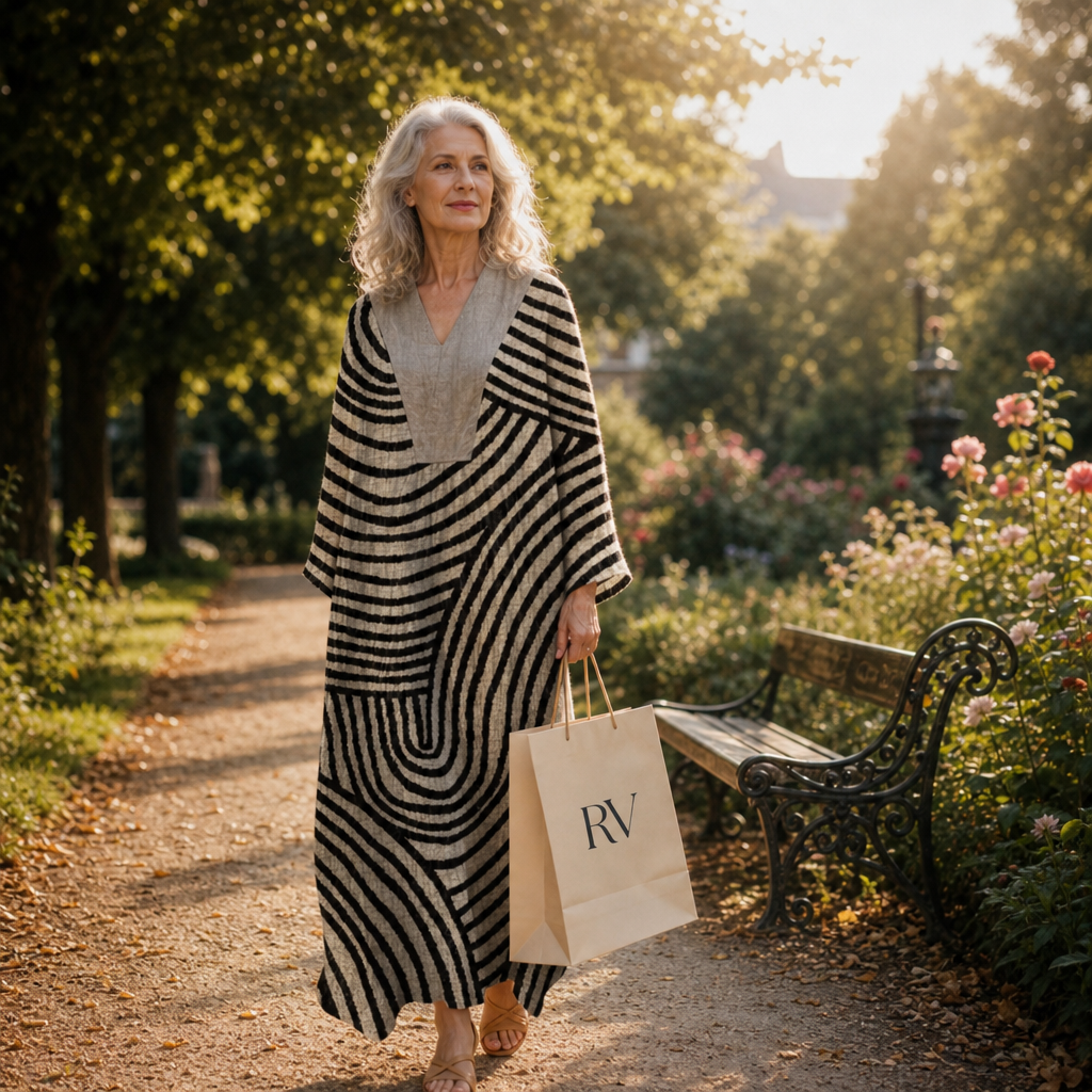Blanche | Robe d’Été Imprimée Flatteuse