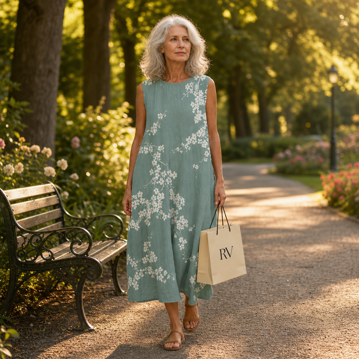 Ursule | Robe d’Été Confortable Sans Manches
