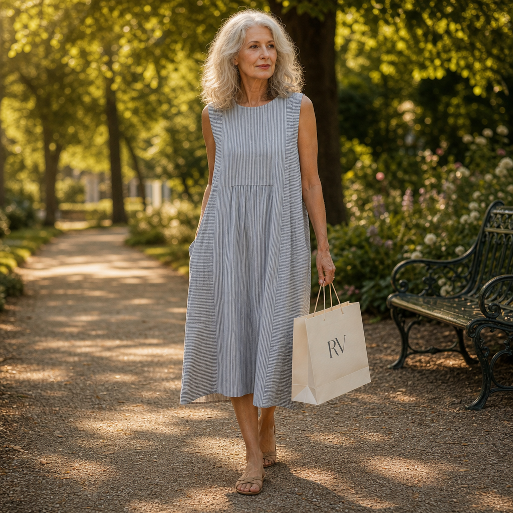 Enzo | Robe d’Été Confortable Sans Manches