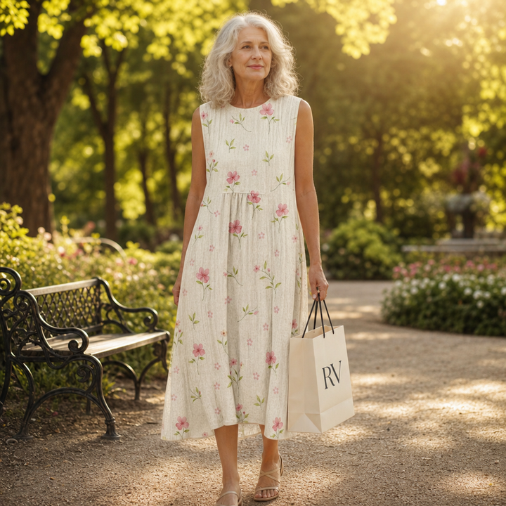 Faustine | Robe d’Été Confortable Sans Manches