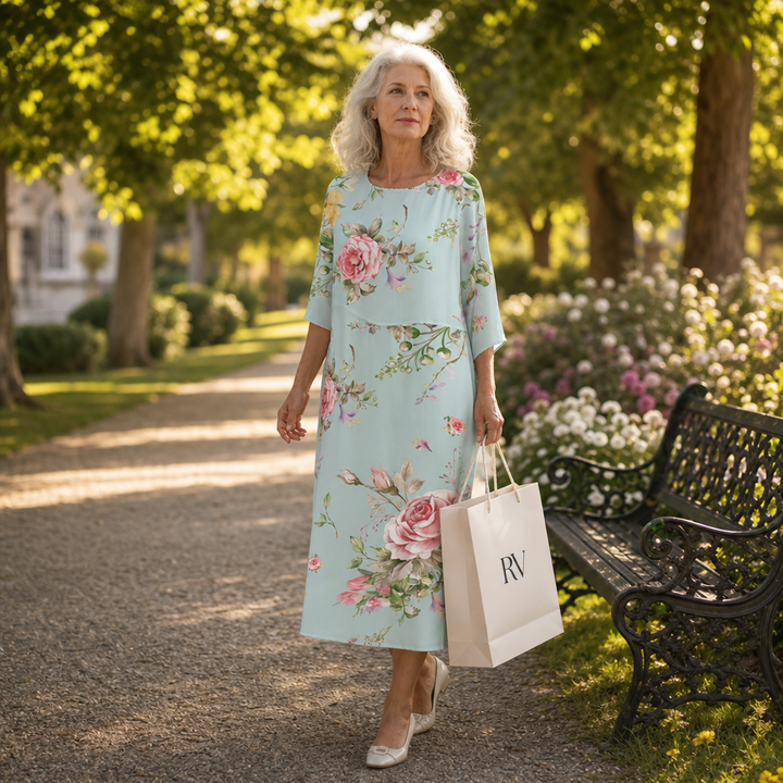 Rosalie | Robe longue fluide chic et confortable
