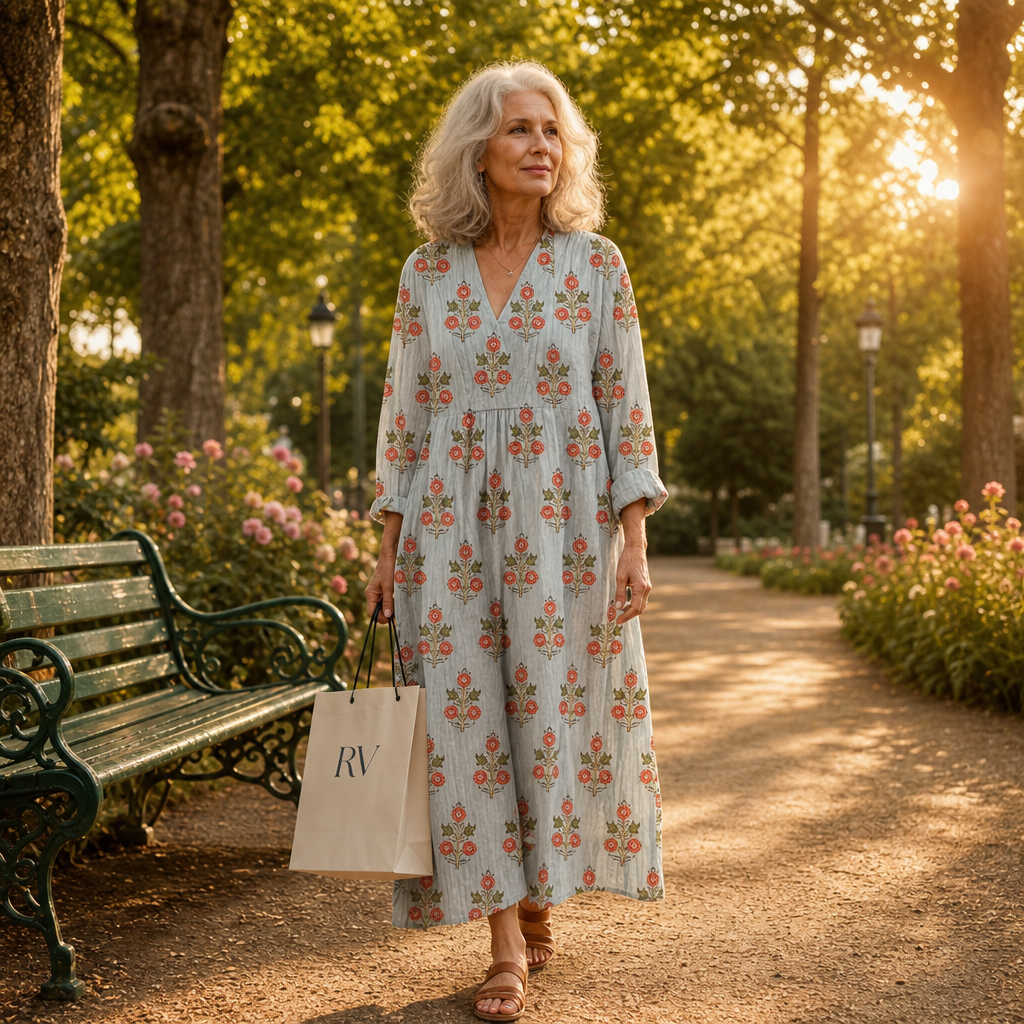 Chloé | Robe d’Été Imprimée Flatteuse