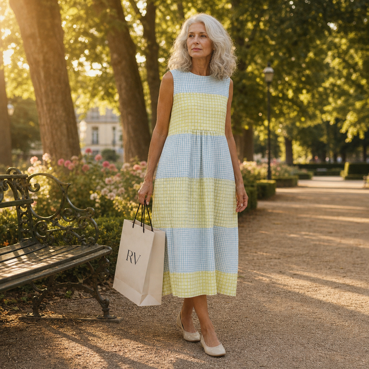 Aurélie | Robe d’Été Confortable Sans Manches
