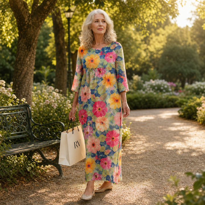 Solène | Robe longue fluide chic et confortable