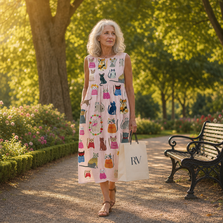 Océane | Robe d’Été Confortable Sans Manches