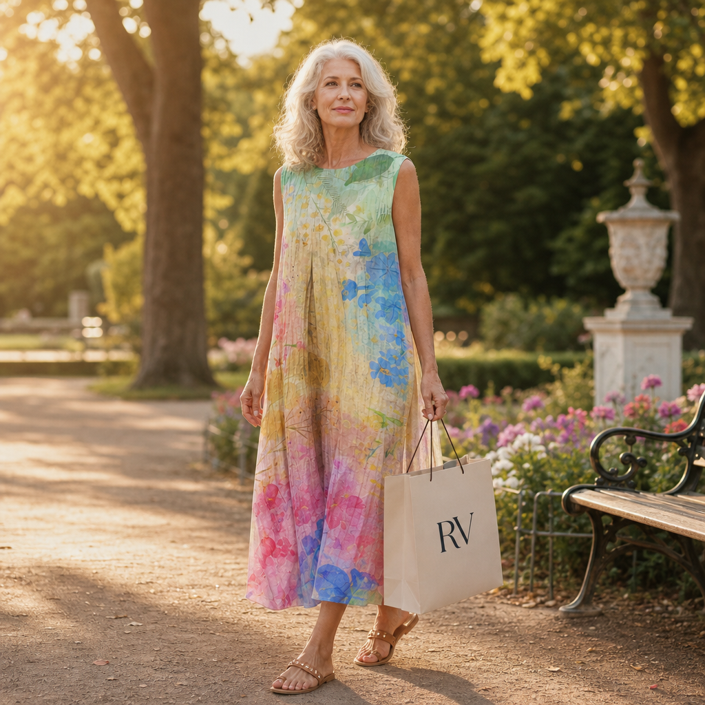 Laurine | Robe d’Été Confortable Sans Manches