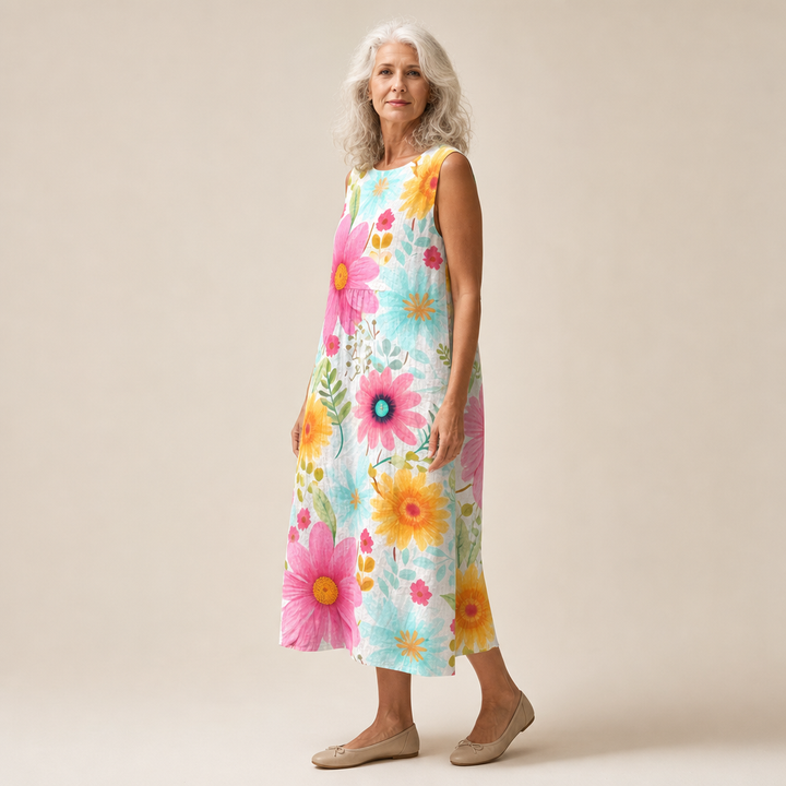 Manon | Robe d’Été Confortable Sans Manches