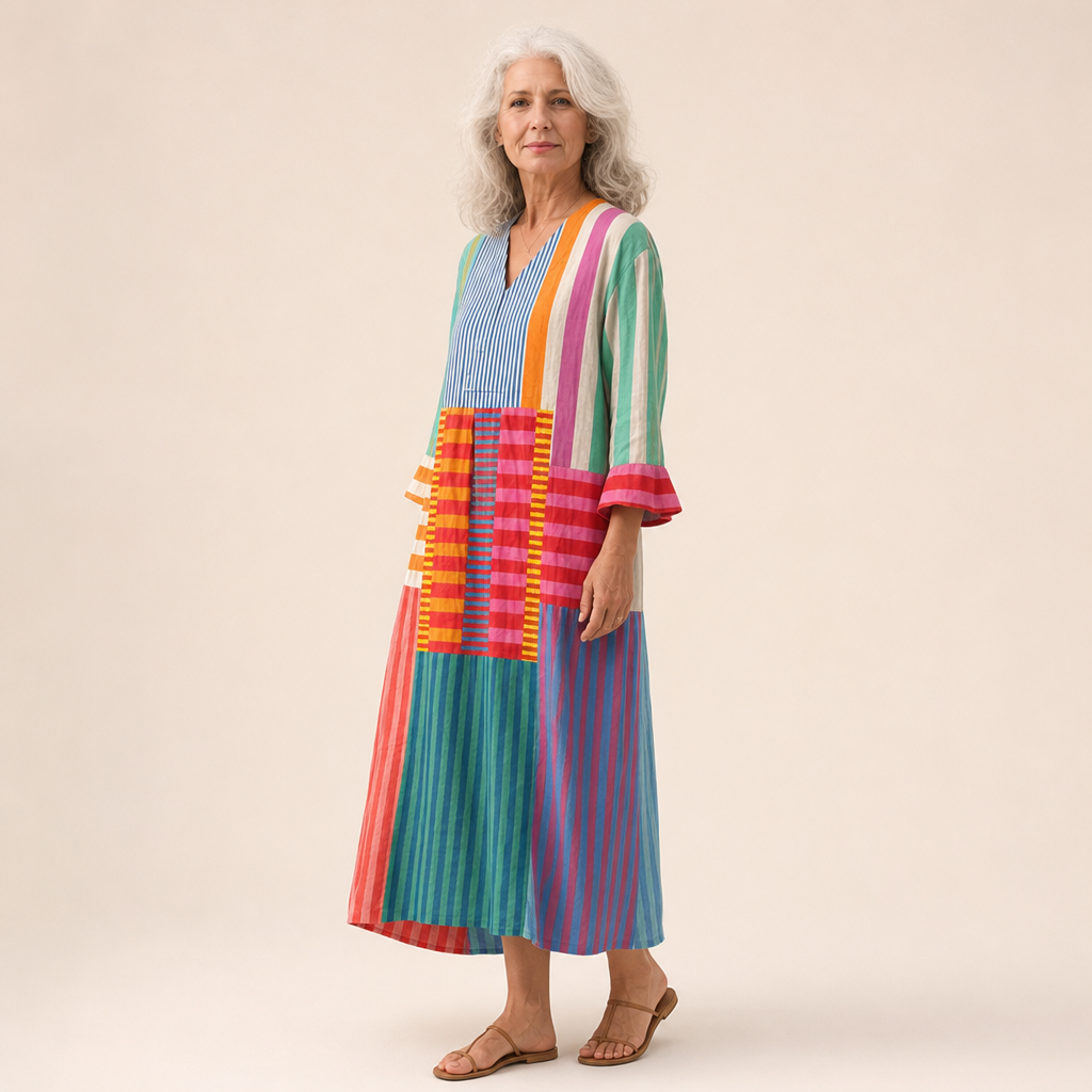 Alix | Robe d’Été Imprimée Flatteuse