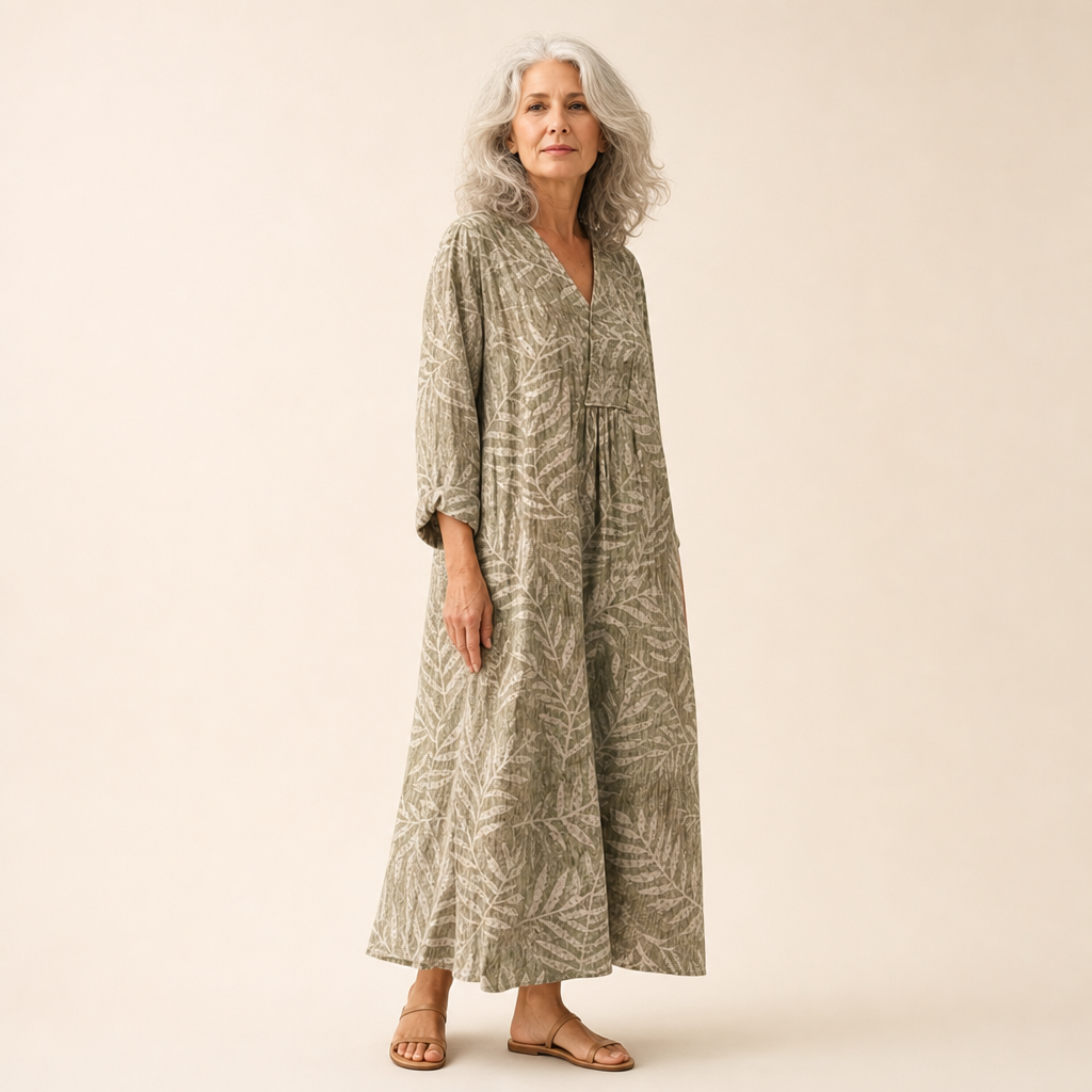 Camille | Robe d’Été Imprimée Flatteuse