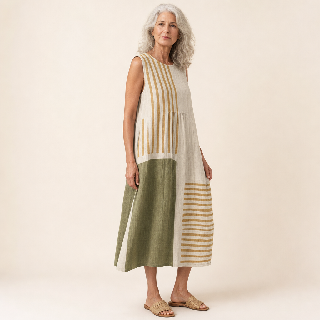 Zélie | Robe d’Été Confortable Sans Manches