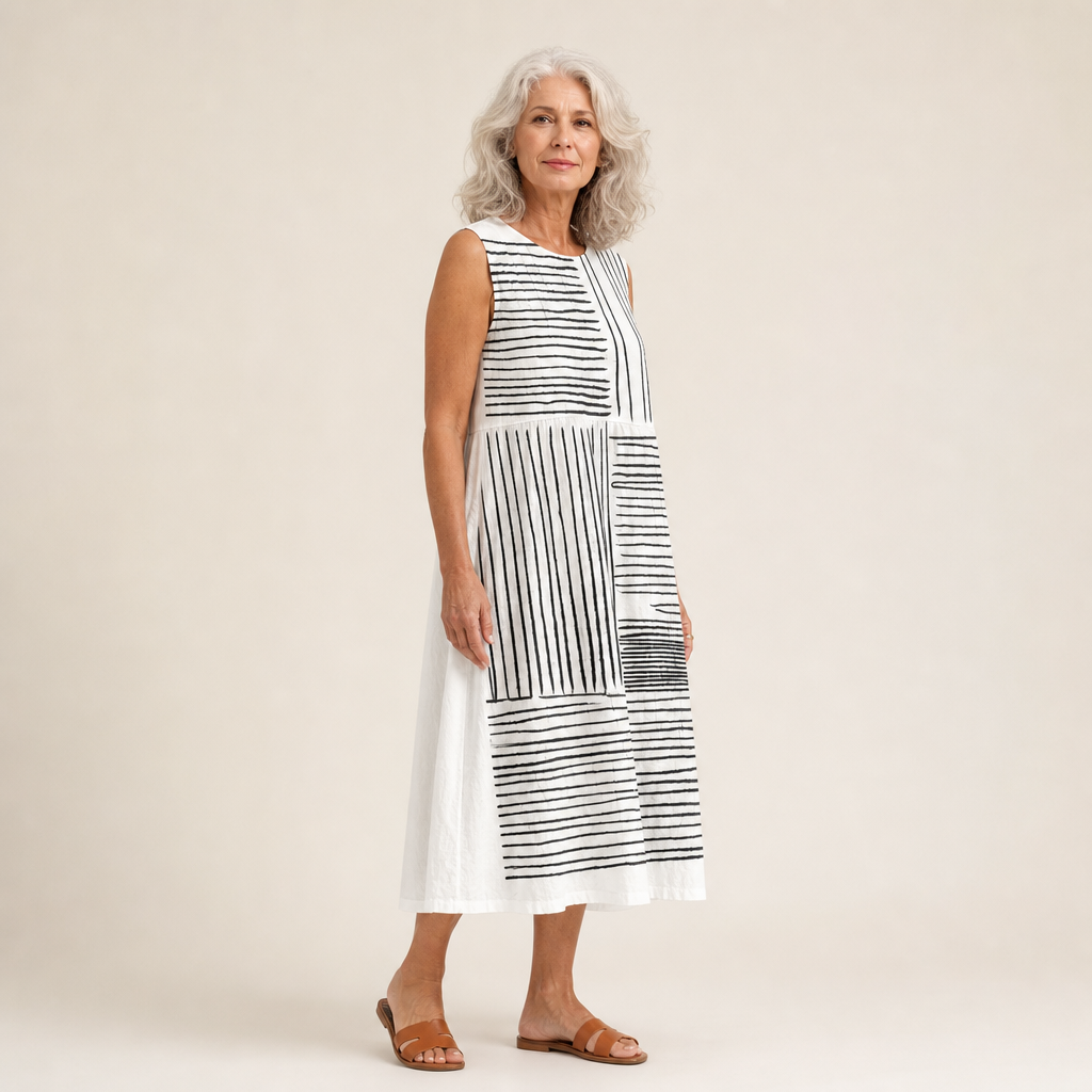 Vivienne | Robe d’Été Confortable Sans Manches