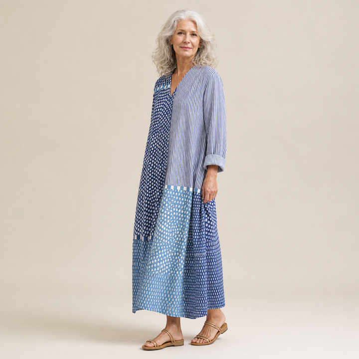 Lou | Robe d’Été Imprimée Flatteuse