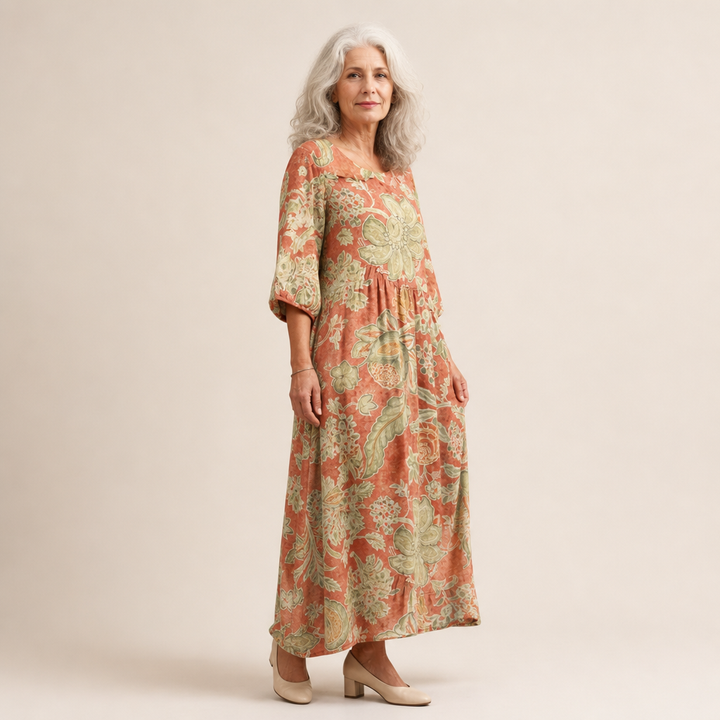 Zoé | Robe longue fluide chic et confortable