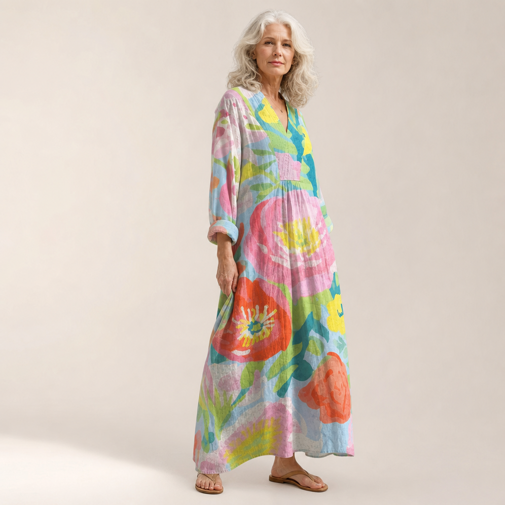 Jules | Robe d’Été Imprimée Flatteuse