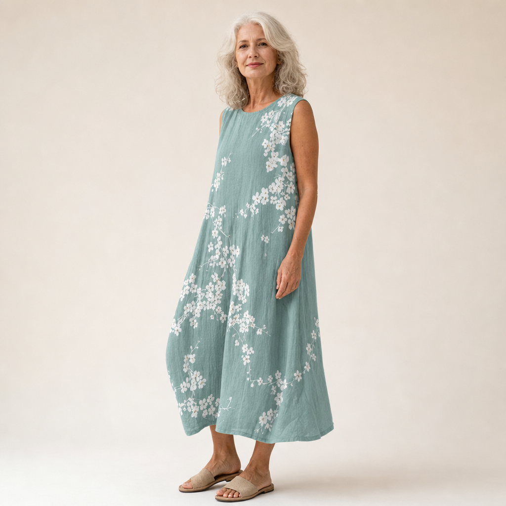 Ursule | Robe d’Été Confortable Sans Manches