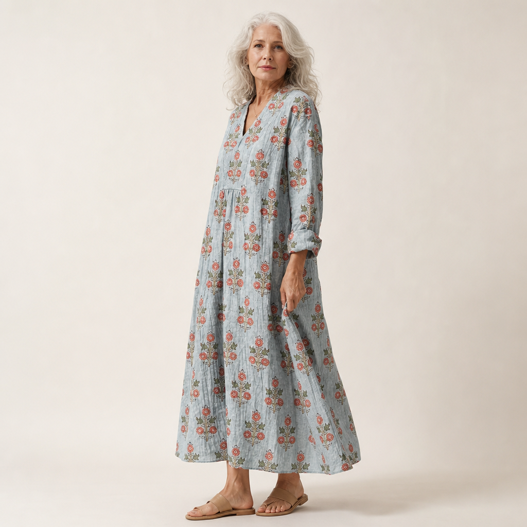 Chloé | Robe d’Été Imprimée Flatteuse