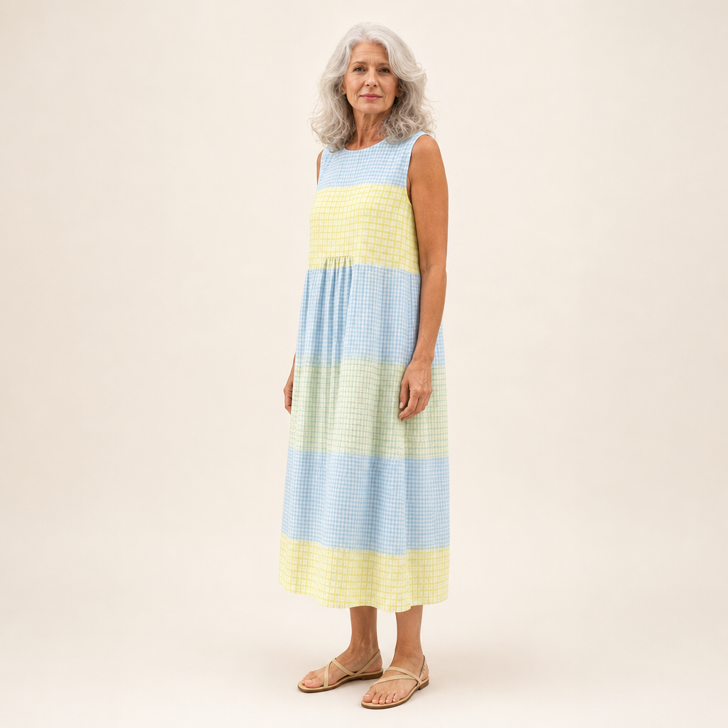 Aurélie | Robe d’Été Confortable Sans Manches