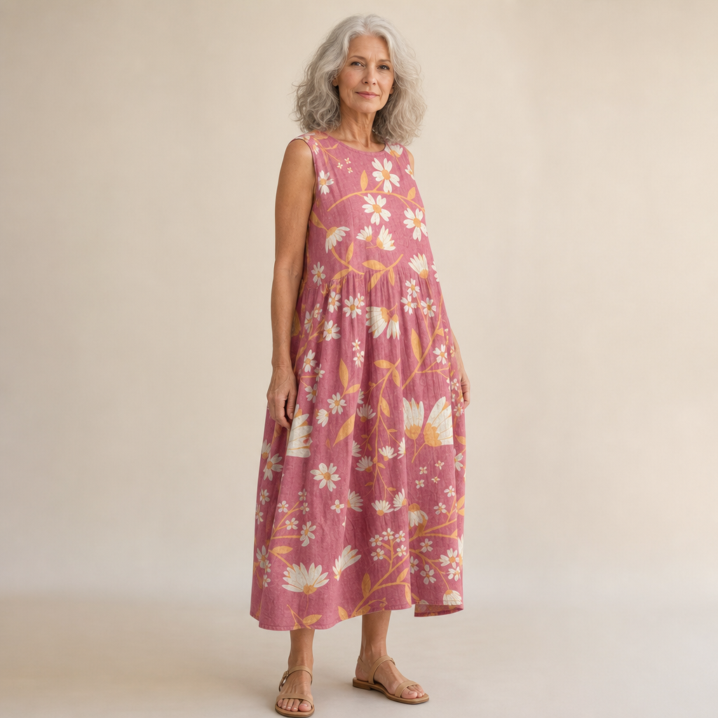 Margaux | Robe d’Été Confortable Sans Manches