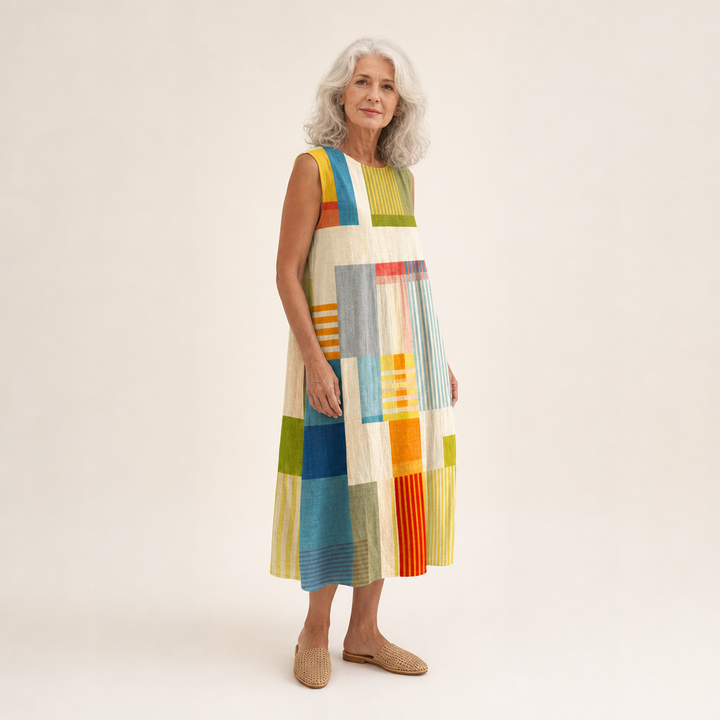 Léa | Robe d’Été Confortable Sans Manches