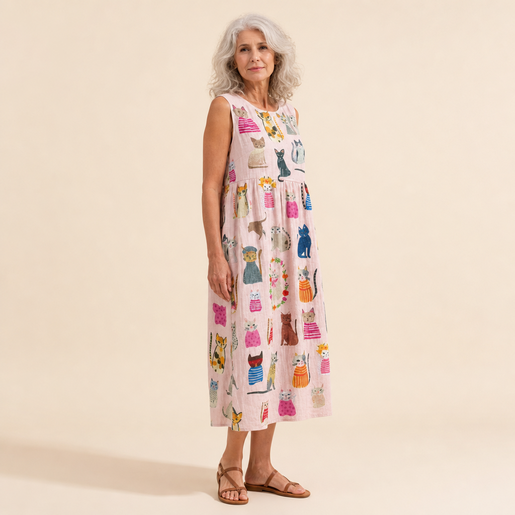 Océane | Robe d’Été Confortable Sans Manches