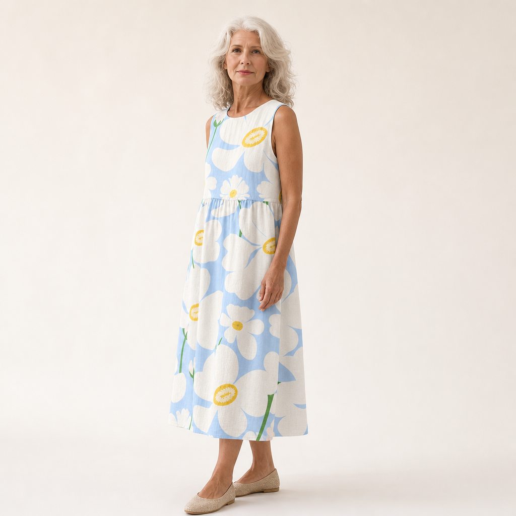 Loïc | Robe d’Été Confortable Sans Manches