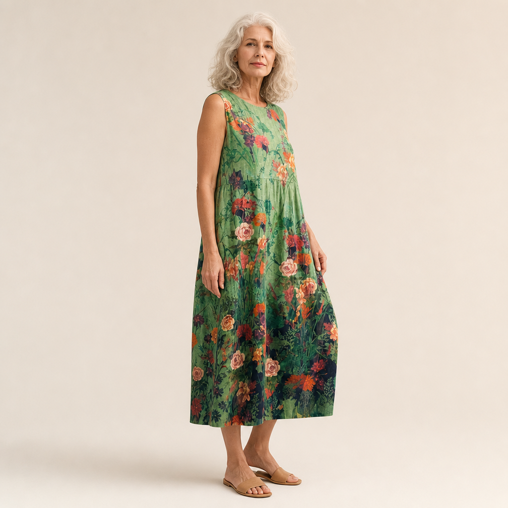 Juliette | Robe d’Été Confortable Sans Manches