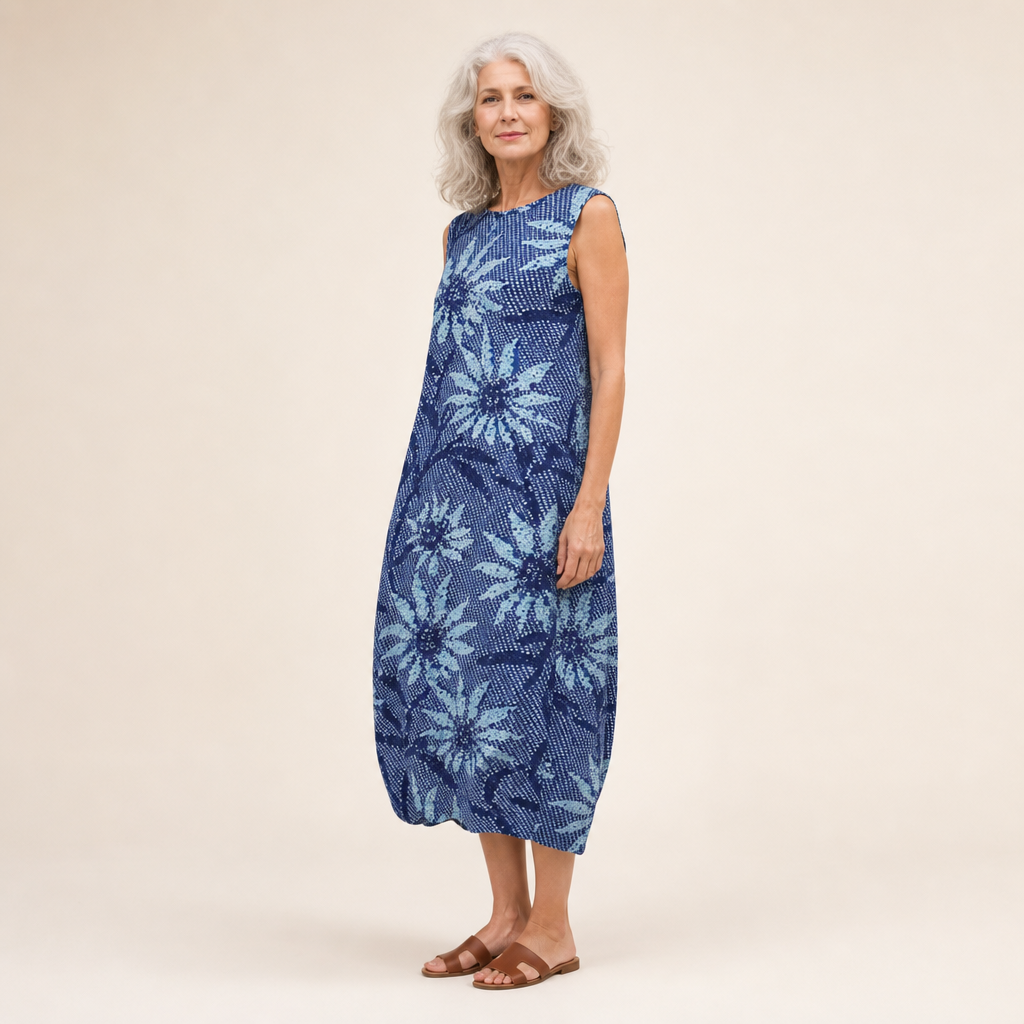 Adélaïde | Robe d’Été Confortable Sans Manches