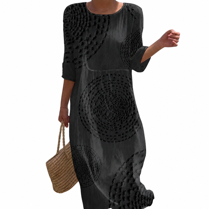 Clémence | Robe décontractée pour femme avec broderies