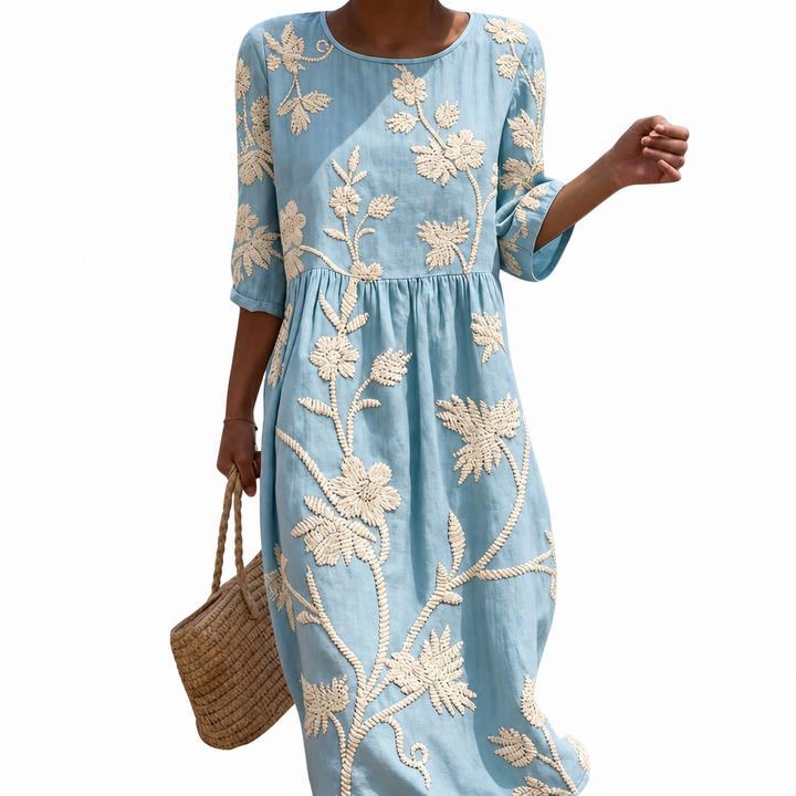 Héloïse | Robe femme décontractée à motifs floraux