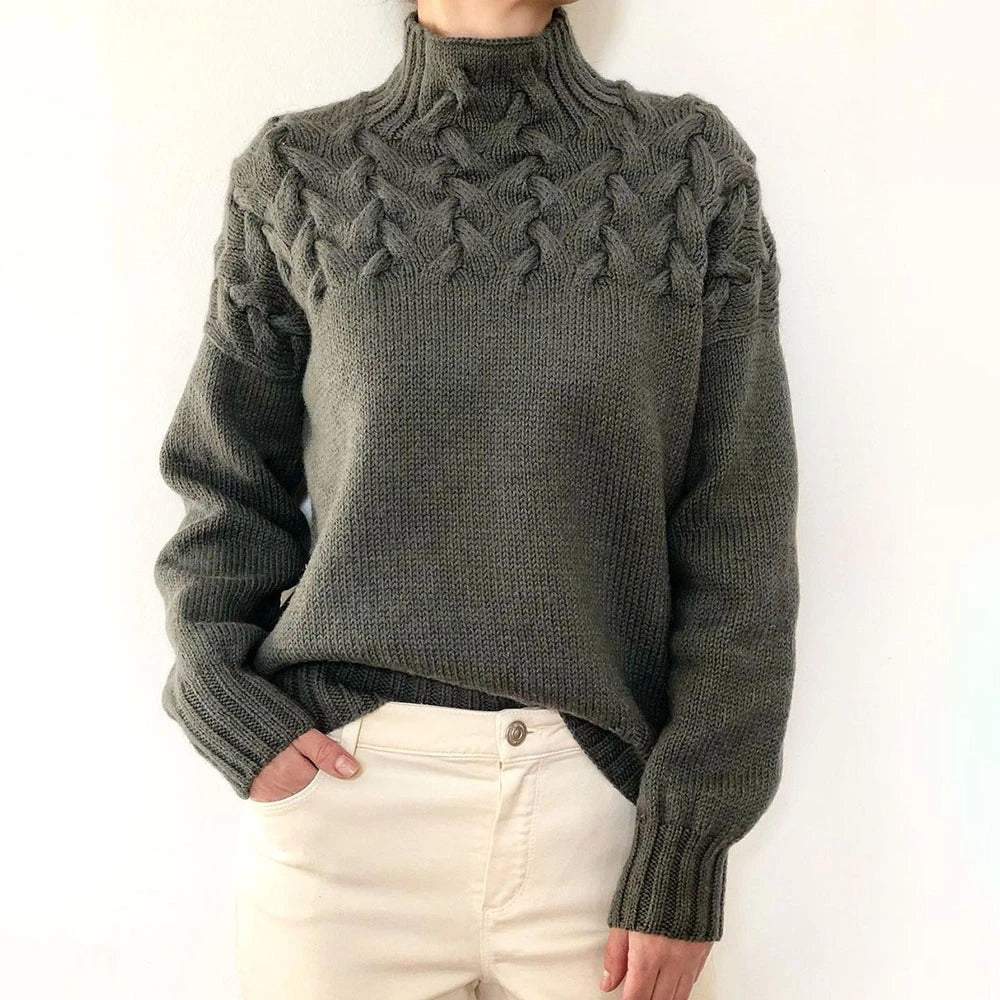 Nina | Col Roulé Tricoté Chaud