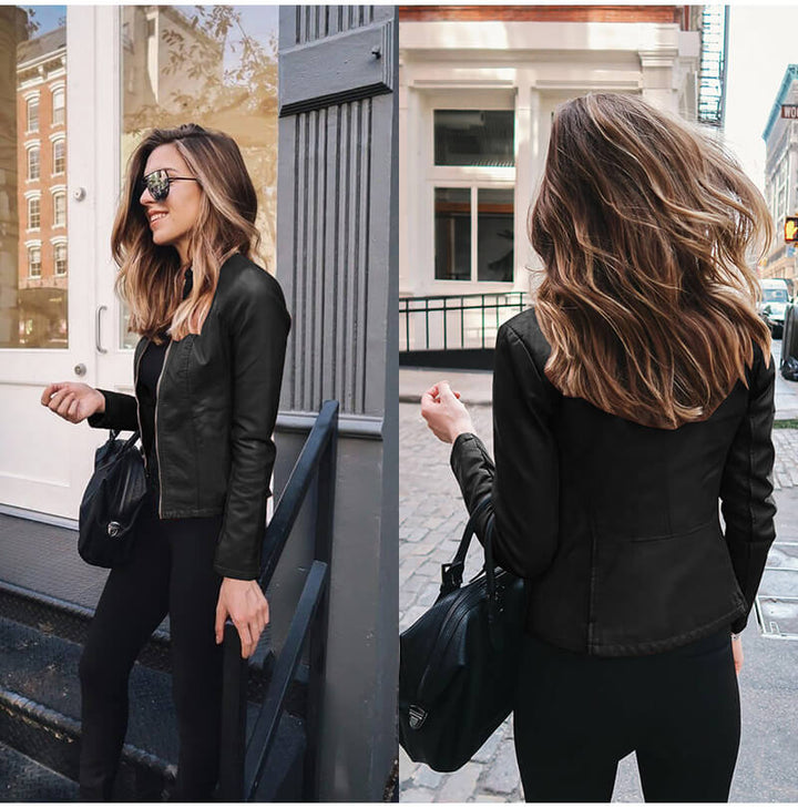 Sophia | Veste en Cuir Italienne