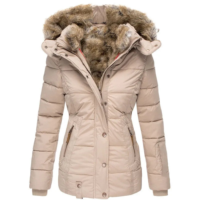 Grace | Veste en cuir chaude et confortable pour l'hiver