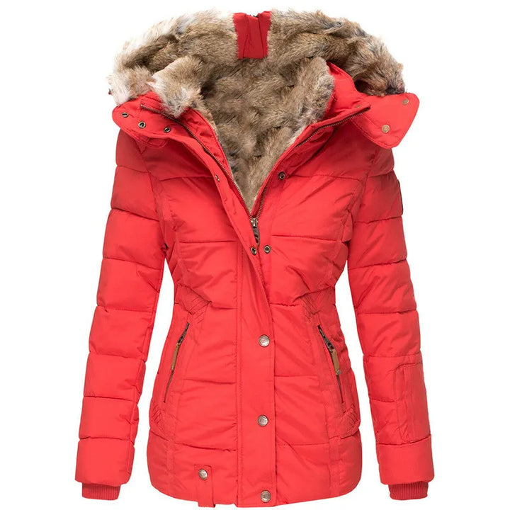 Grace | Veste en cuir chaude et confortable pour l'hiver