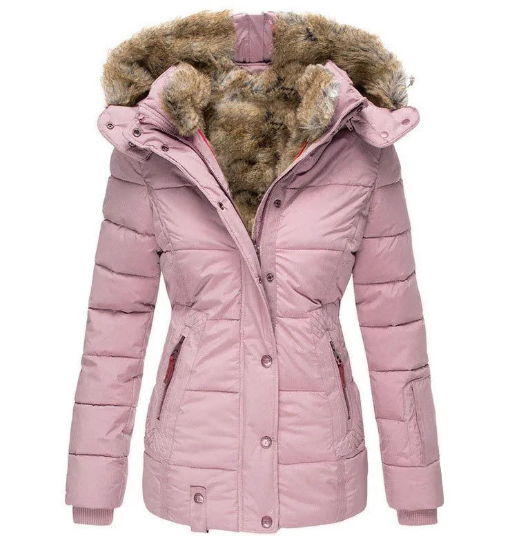Grace | Veste en cuir chaude et confortable pour l'hiver