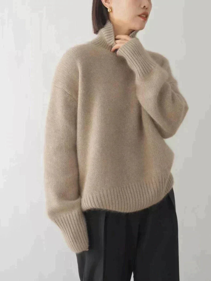 Mia | Pull à Col Montant