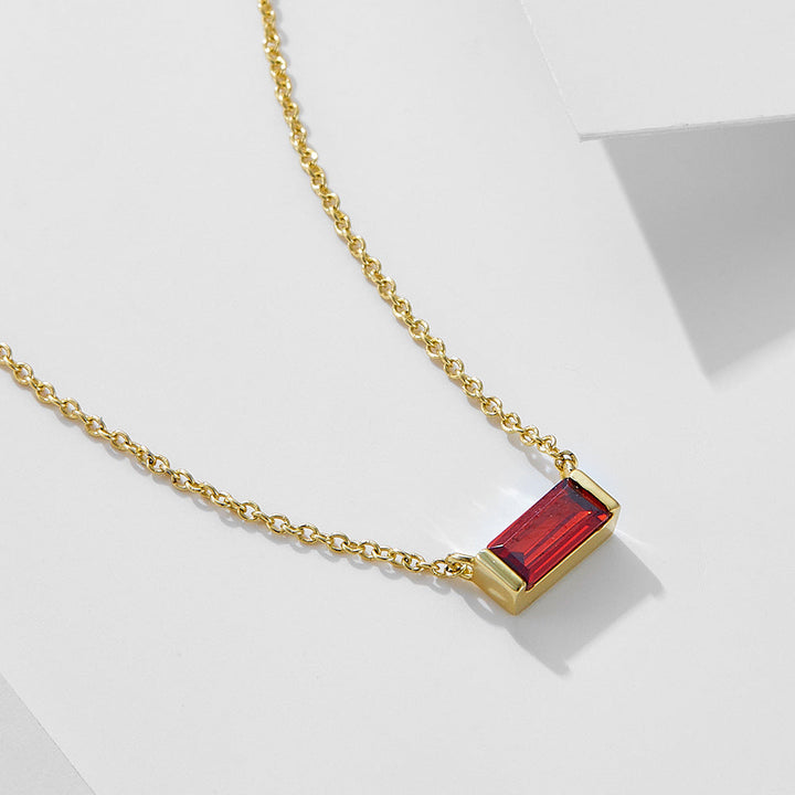 Livia | Collier en argent avec petit pendentif