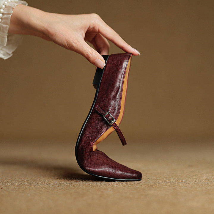 Barbara | Mule en Vera Pelle Orella
