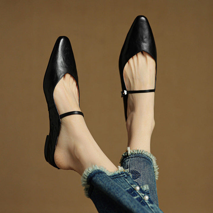Barbara | Mule en Vera Pelle Orella