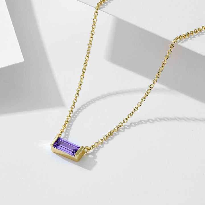Livia | Collier en argent avec petit pendentif
