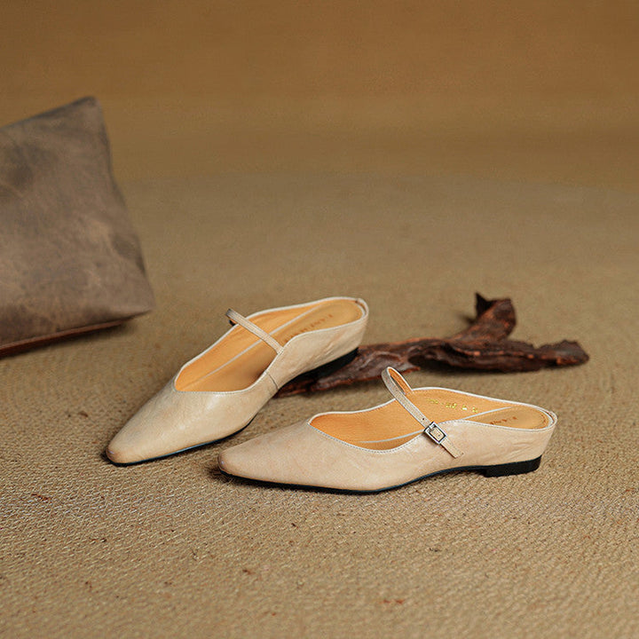Barbara | Mule en Vera Pelle Orella