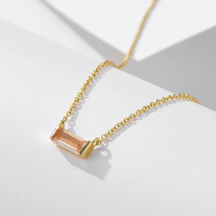 Livia | Collier en argent avec petit pendentif