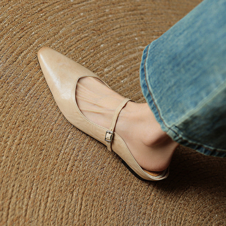 Barbara | Mule en Vera Pelle Orella