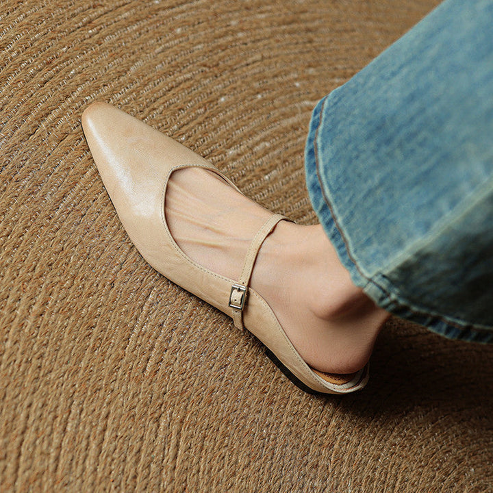Barbara | Mule en Vera Pelle Orella