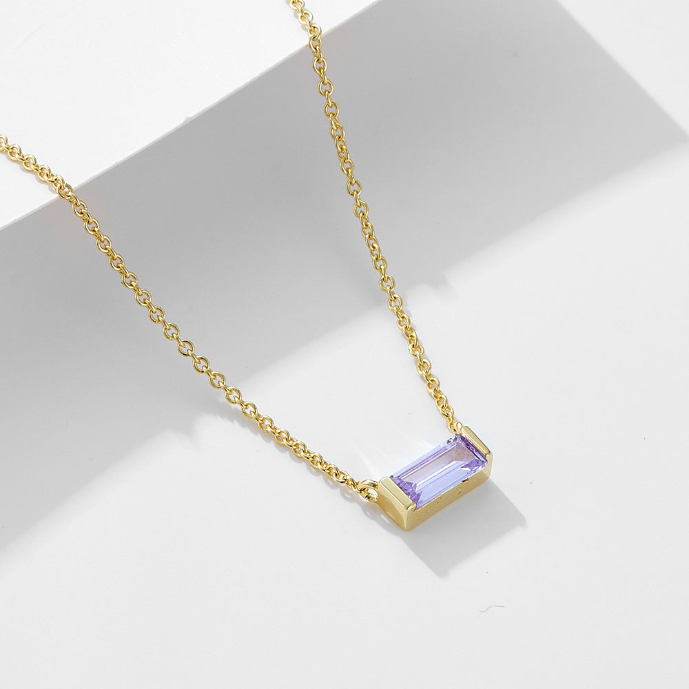 Livia | Collier en argent avec petit pendentif