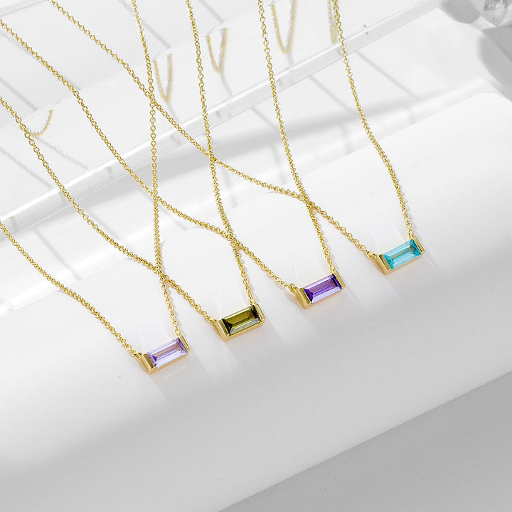 Livia | Collier en argent avec petit pendentif