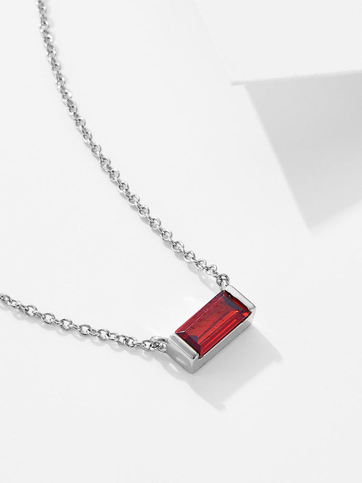 Livia | Collier en argent avec petit pendentif