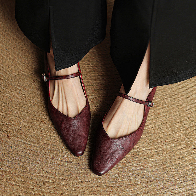 Barbara | Mule en Vera Pelle Orella