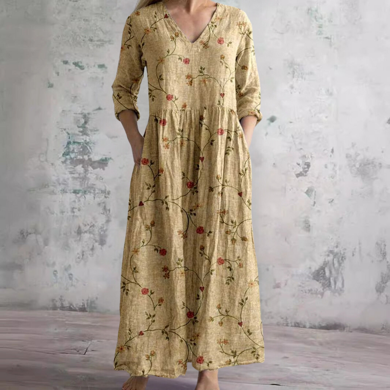 Erica | Robe d'Été Fleurie