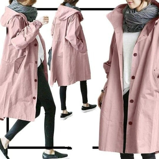 Mandy | Manteau Trench Imperméable avec Style