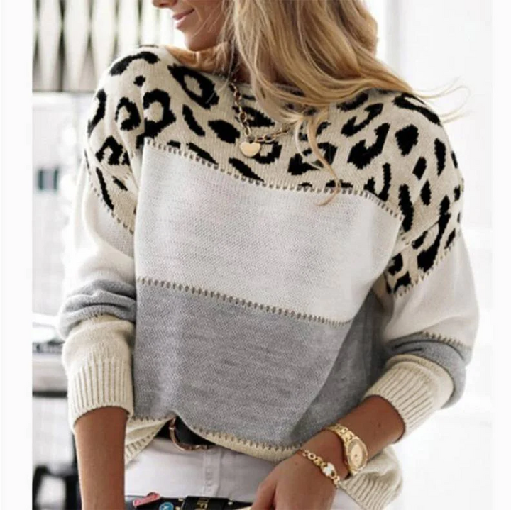 Kay | Pull Léopard Casual